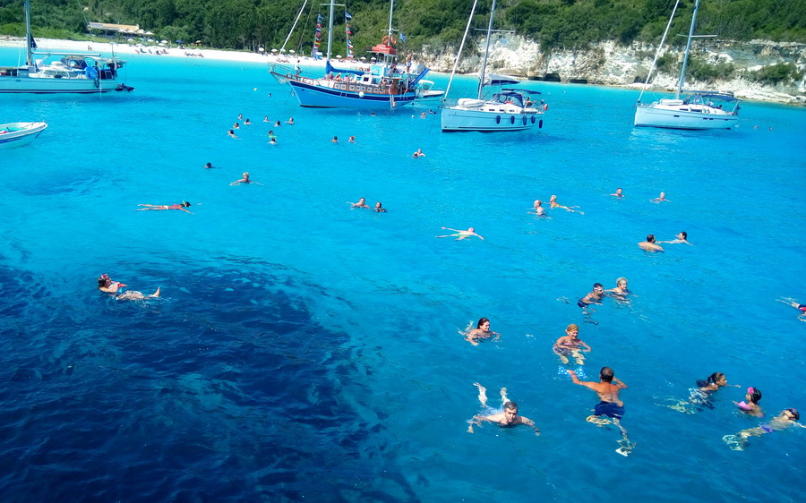   Antipaksi Voutoumi plaža 